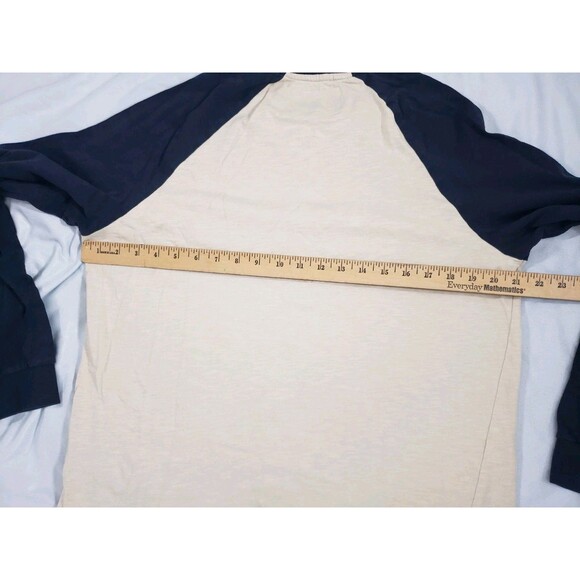 The Stronghold Tiger Mens Medium Shirt Colorblock Raglan Long Sleeve Venice CA - Picture 8 of 9